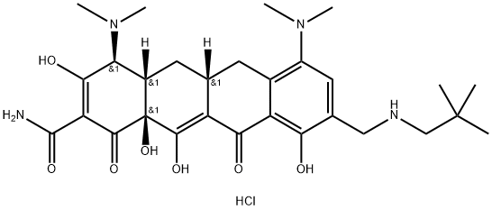 Omadacycline hydrochloride Structure